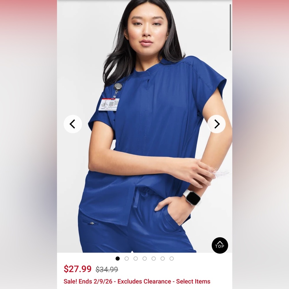 Oversized Navy Short Sleeve Women's Top